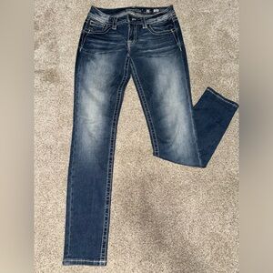 Miss Me Signature Skinny Blue Jean Size 29